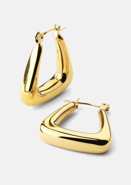 Ørering TriBold - 18k Forgyldt