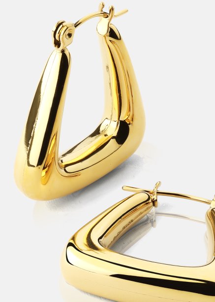 Ørering TriBold - 18k Forgyldt