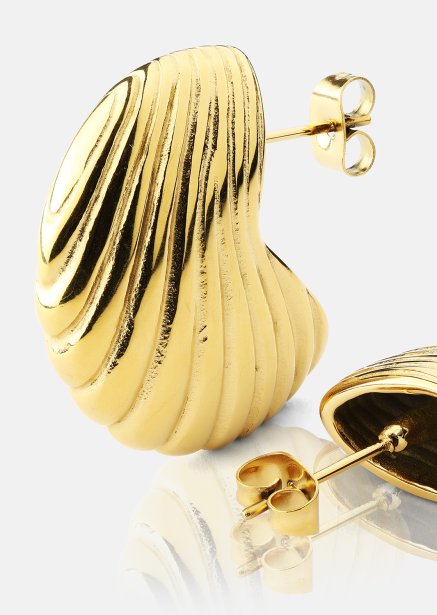 Ørering Oceana - 18k Forgyldt