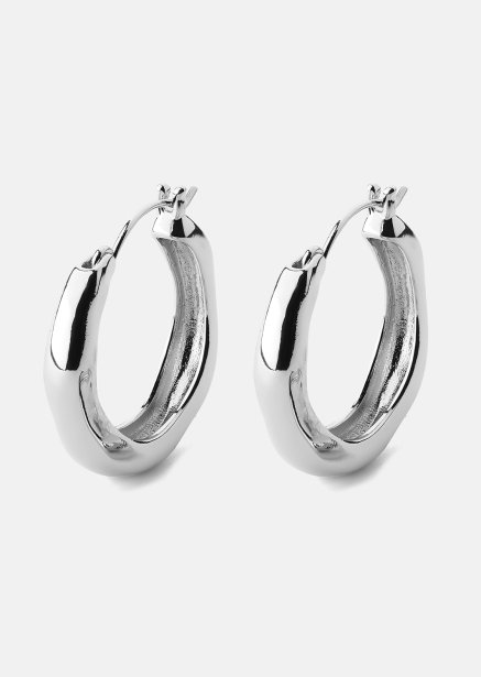 Ørering Mila Hoops - Forsølvet