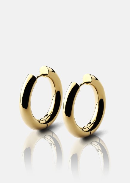 Luna Ørering - 18k Forgyldt