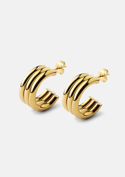 Riflia Ørering - 18k Forgyldt