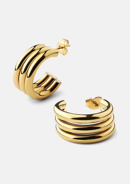 Riflia Ørering - 18k Forgyldt