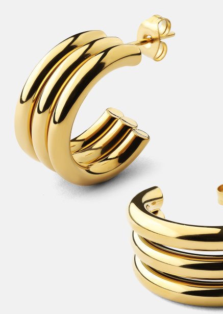 Riflia Ørering - 18k Forgyldt