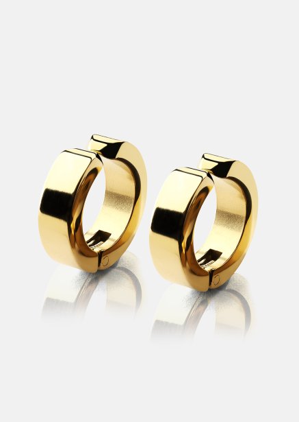 Ørering Petite Hoop - 18k Forgyldt