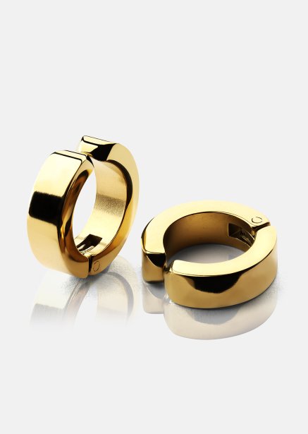 Ørering Petite Hoop - 18k Forgyldt