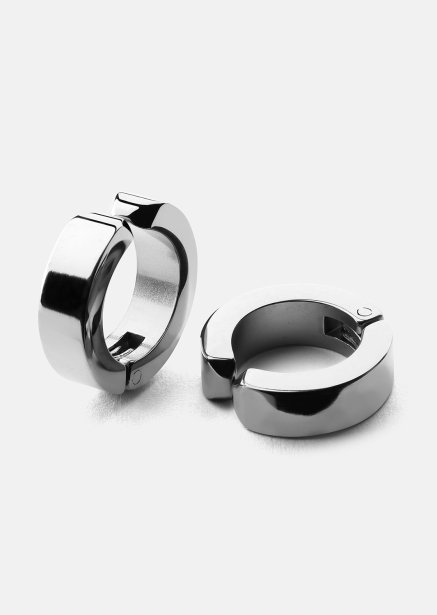 Ørering Petite Hoop - Forsølvet