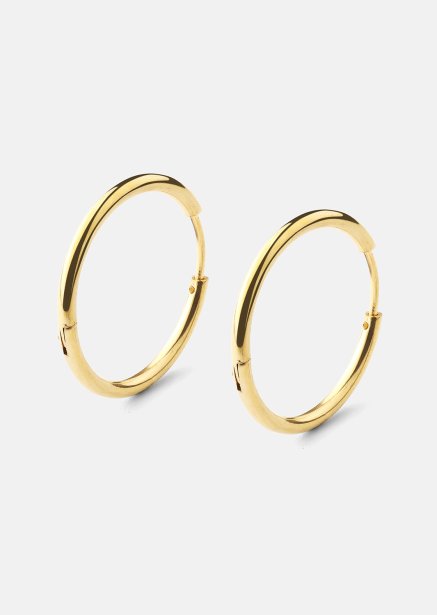 Ørering Classic Medium - 18k Forgyldt