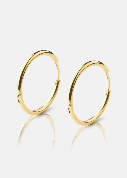 Ørering Classic Medium - 18k Forgyldt