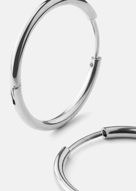 Ørering Classic Medium - Forsølvet
