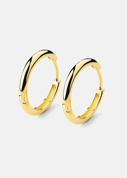 Ørering Shine Hoops - 18k Forgyldt