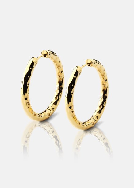 Ørering Everyday Hoops - 18k Forgyldt