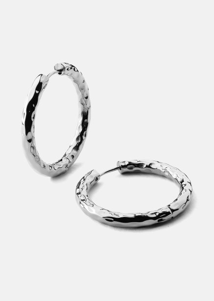 Ørering Everyday Hoops - Forsølvet