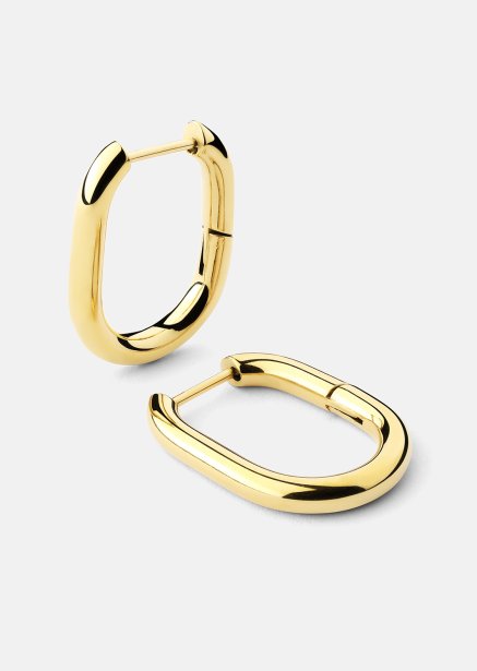 Ørering Eleganceis - 18k Forgyldt