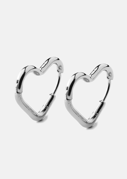 Ørering Heart's Embrace - Forsølvet