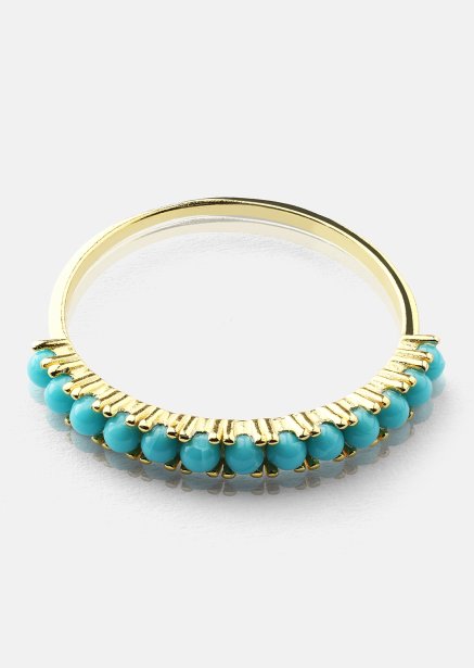 Blue Pearl Elegance Ring - 18k Forgyldt