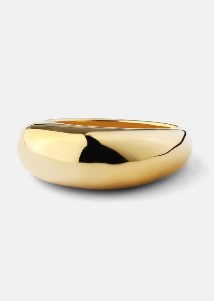 Golden Bold Ring - 18K Forgyldt