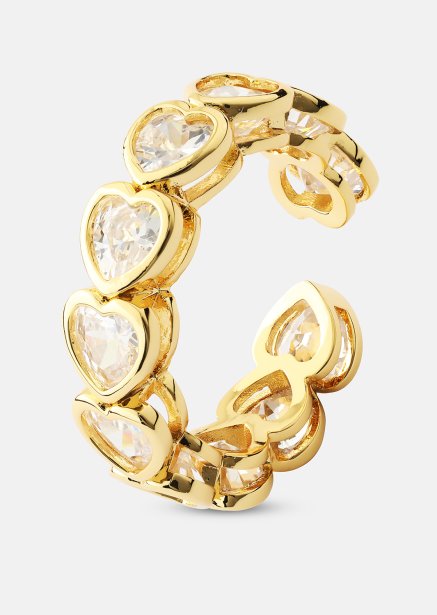 Ring Heartfelt Love - 18k Forgyldt