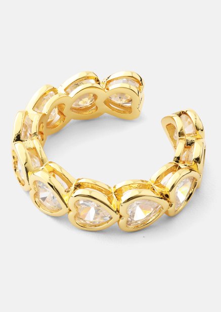 Ring Heartfelt Love - 18k Forgyldt