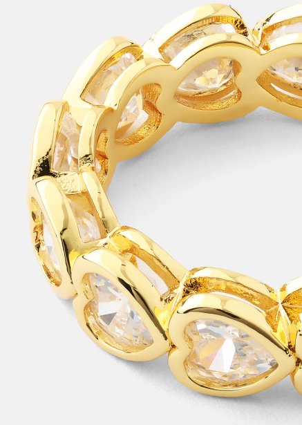 Ring Heartfelt Love - 18k Forgyldt