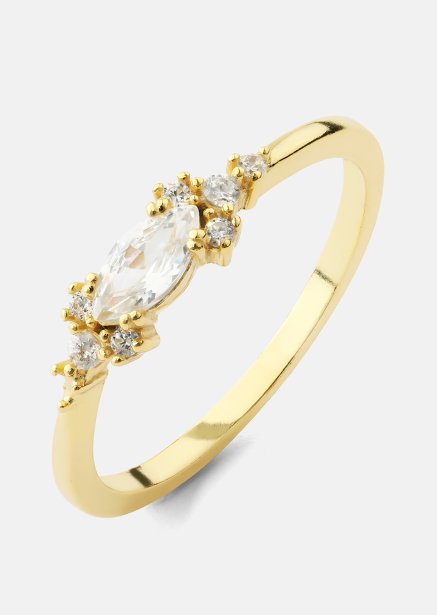 Elysia Ring - 18k Forgyldt