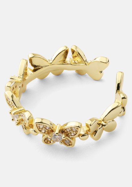 Ring Flutter – 18k Forgyldt