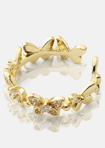 Ring Flutter – 18k Forgyldt
