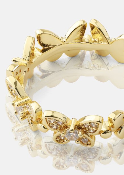 Ring Flutter – 18k Forgyldt