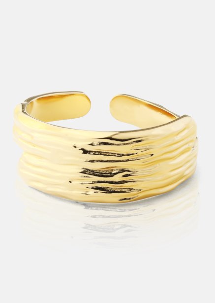 Wavena Ring - 18k Forgyldt