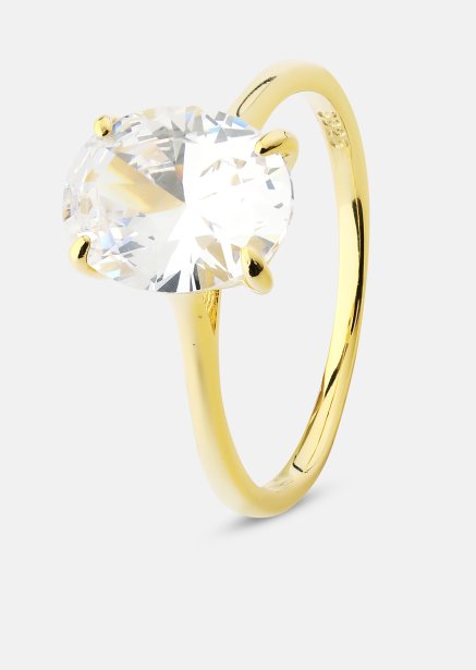Ring Clarity - 18k Forgyldt