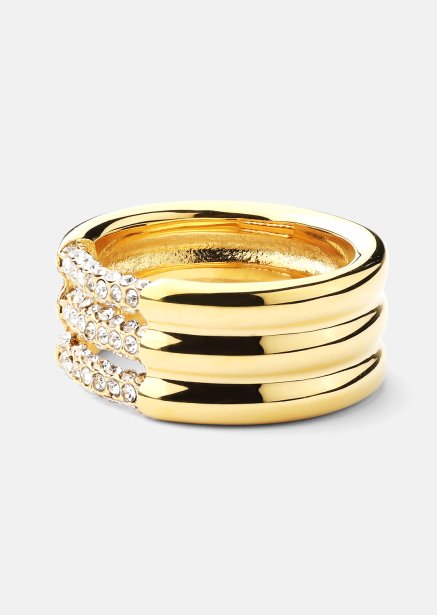 Ring Lumière - 18k guldbelagt