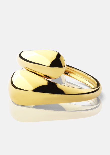 Ring Bold Drops - 18k guldbelagt