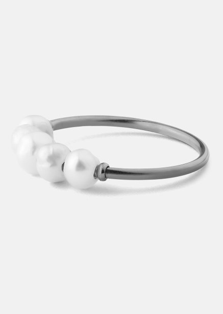 Ring Perla - Forsølvet