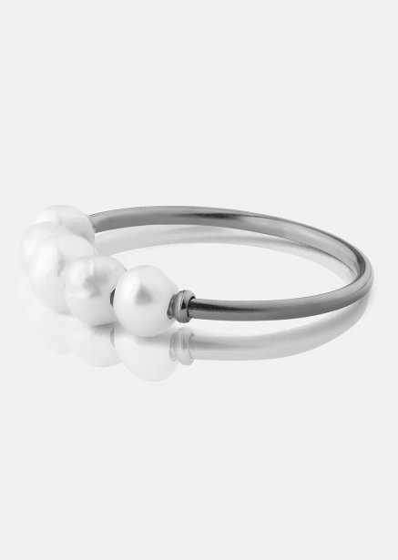 Ring Perla - Forsølvet