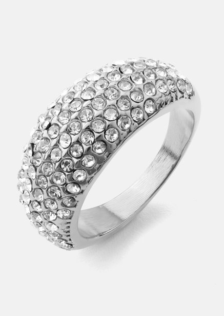 Stella Glimmer Ring - Forsølvet