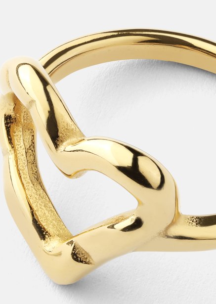 Ring Heartbeat- 18k Forgyldt