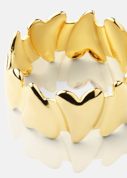 Ring Heartglow- 18k Forgyldt