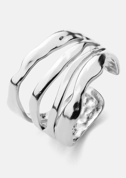 Ring Wave - Forsølvet