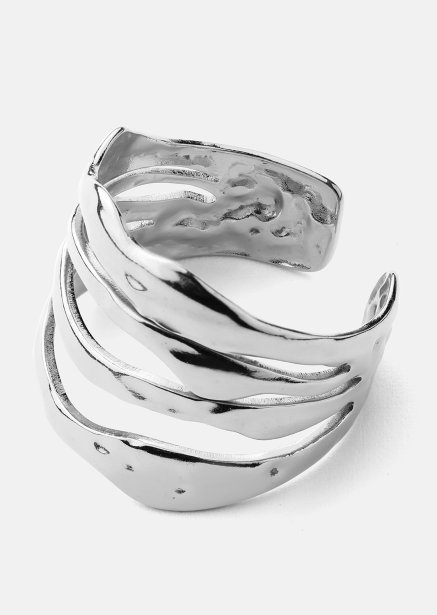 Ring Wave - Forsølvet