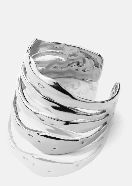 Ring Wave - Forsølvet