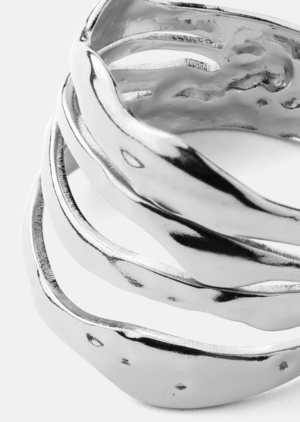 Ring Wave - Forsølvet