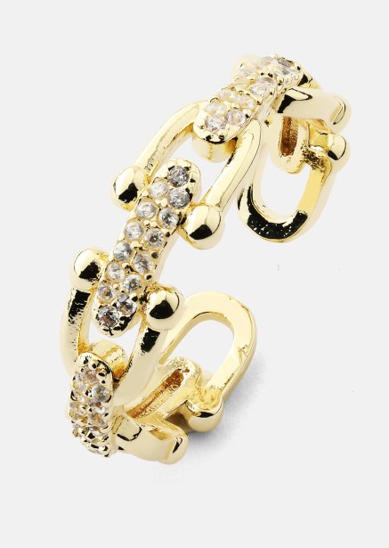 Ring Link Luxe - 18k Forgyldt