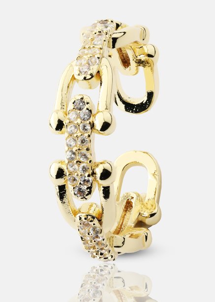 Ring Link Luxe - 18k Forgyldt