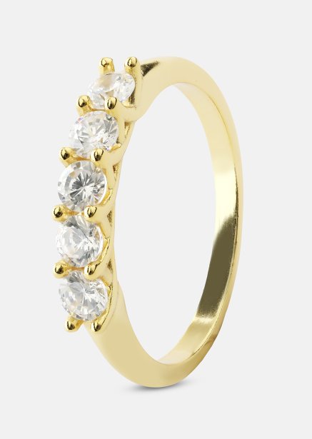 Ring Glowfly - 18k Forgyldt