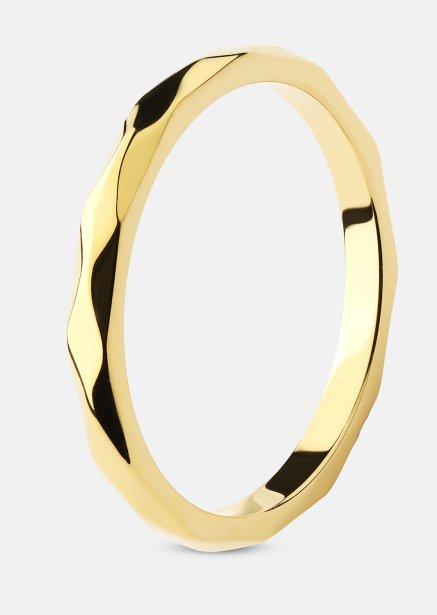 Ring Facet Gleam - 18k Forgyldt