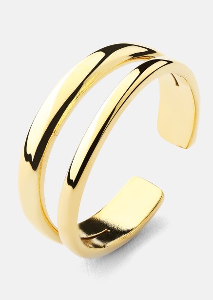 Apertura Ring - 18k Forgyldt