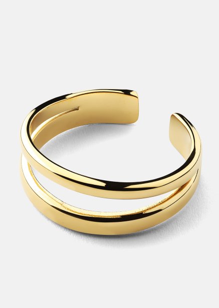Apertura Ring - 18k Forgyldt