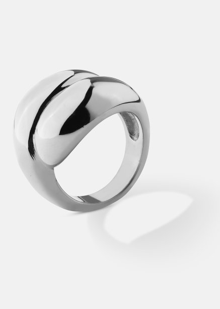 Ring Bold Flow - 18k Forsølvet