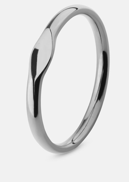 Initial Ring – Forsølvet