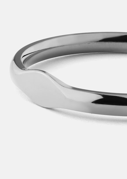 Initial Ring – Forsølvet